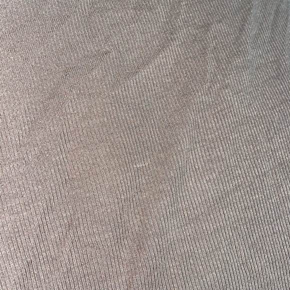 Enza Costa Silk Ribbed Maxi Dress in Olive Green XL - Picture 4 of 7